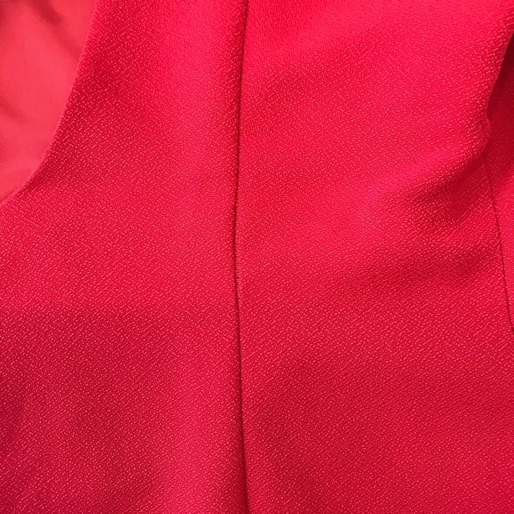 Oakbrook Vintage Red Sheath Dress with Bow - Picture 8 of 11
